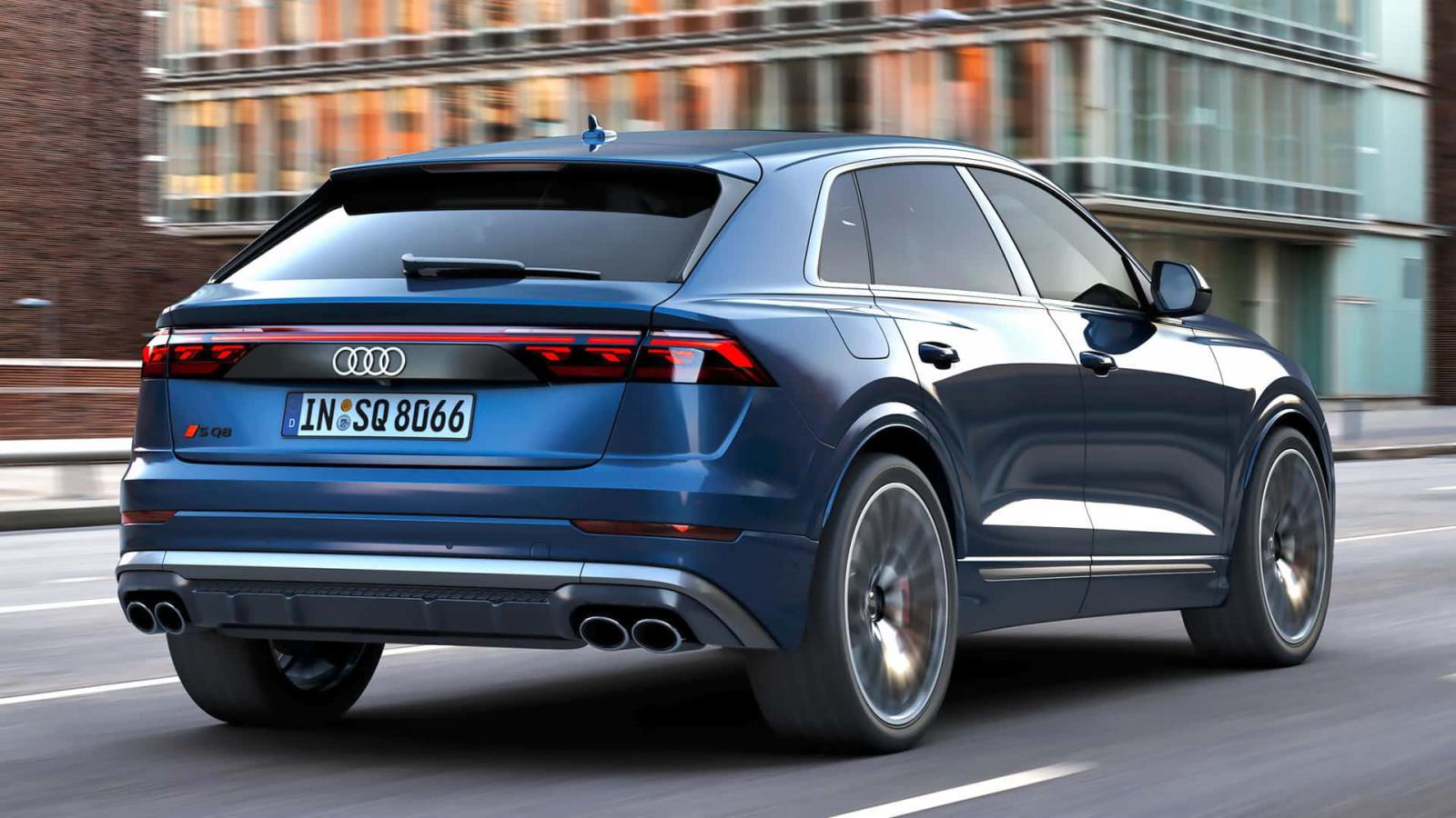 Πρεμιέρα με hi-tech LED φώτα τα ανανεωμένα Audi Q8 και SQ8
